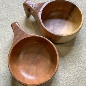 Handcrafted Wooden Mugs